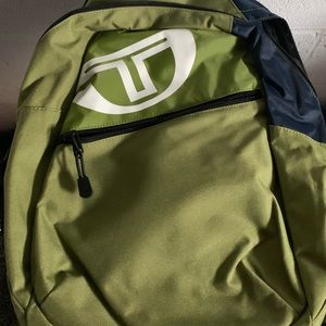 Sergio tacchini backpack(NWOT)and two hats(NWT)
